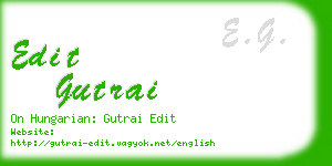 edit gutrai business card